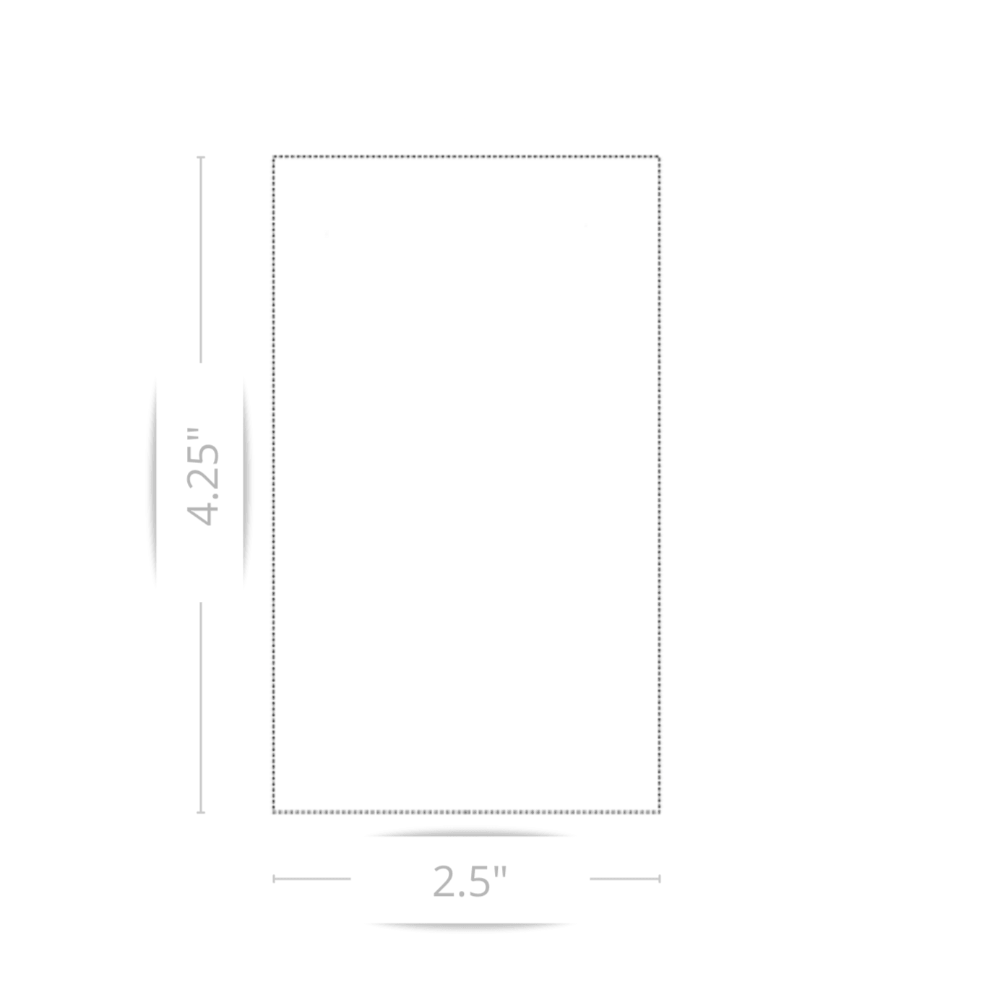 Personalized Custom Laminated Nature Memorial Funeral Celebration of Life Prayer Cards Sizing 4.25" L x 2.5" W