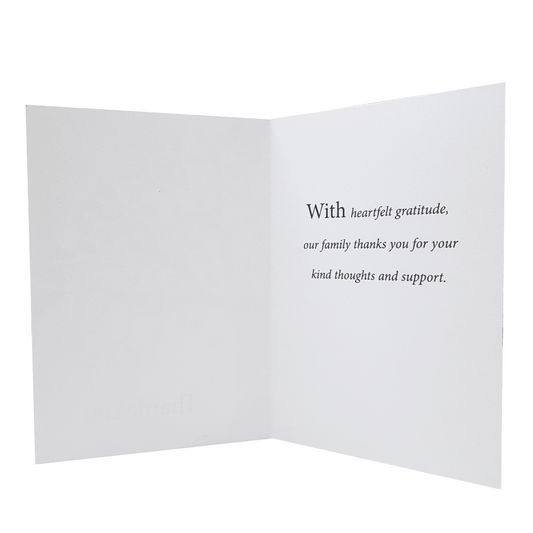 Celebration of Life Funeral Tree of Life Memorial Acknowledgement Cards Thank You notes set of 25