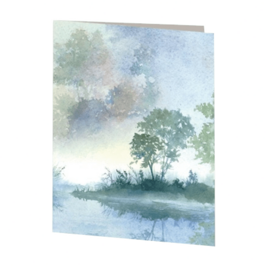 Morning Mist Acknowledgement Thank You Cards Set of 25