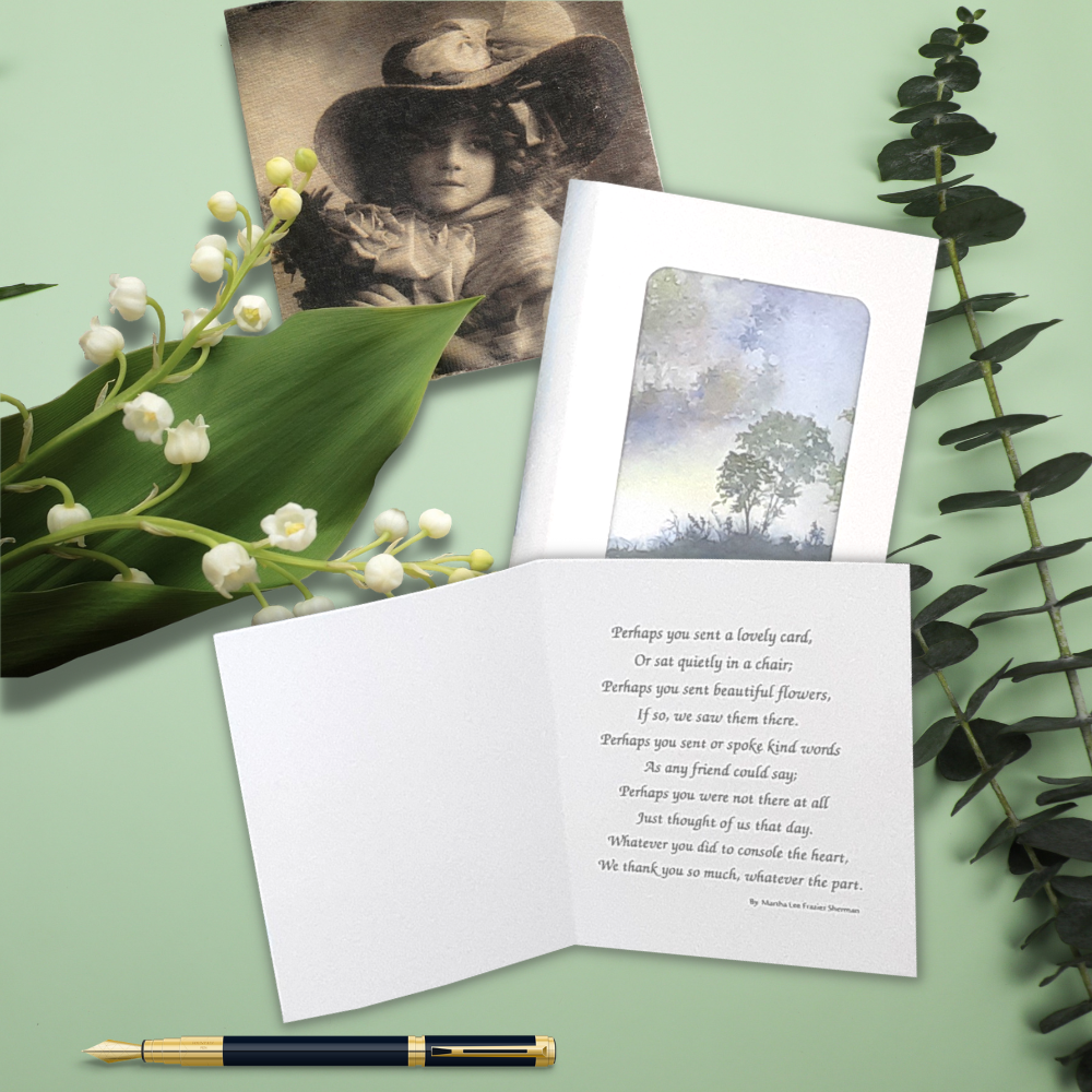 Morning Mist Acknowledgement Cards