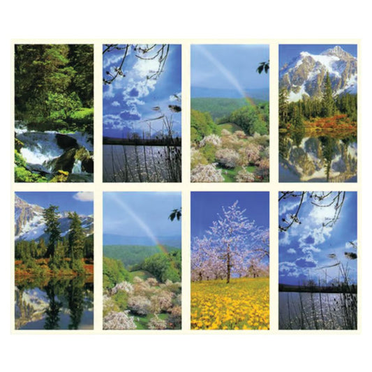 Nature Memorial Prayer Cards