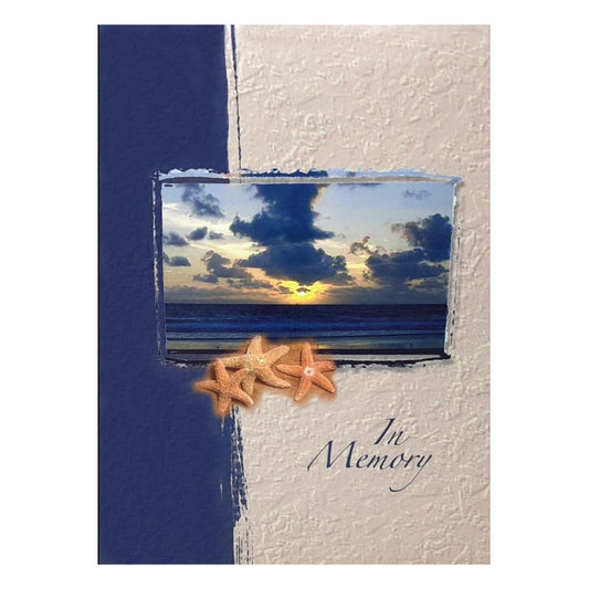 Seashore Beach Funeral Guest Book